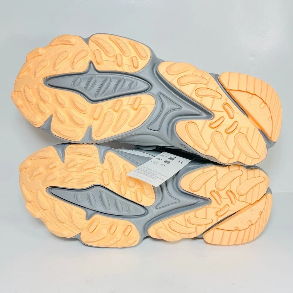 Adidas Ozweego Flipshield Men’s Sneakers Grey Acid Orange Shoes‎ FX6045 Size 8